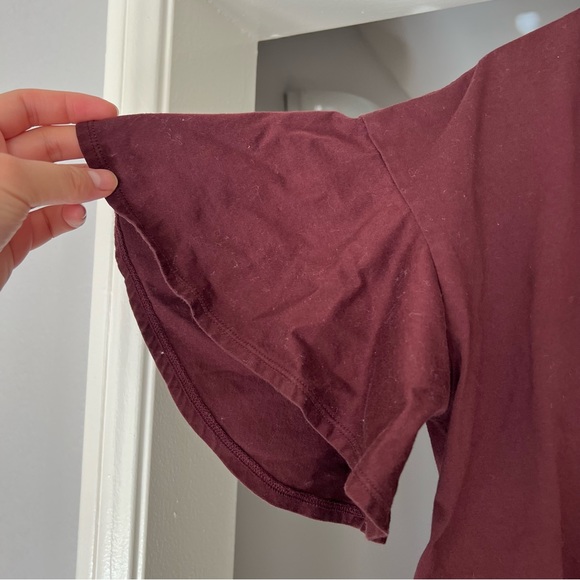 Uniqlo Boxy Flutter Sleeve Tee - Picture 3 of 5